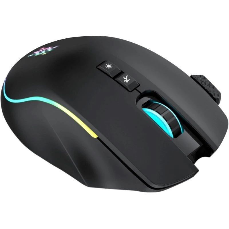 MOUSE DEFENDER GM-213 THUNDER RF 1600dpi 8P nero