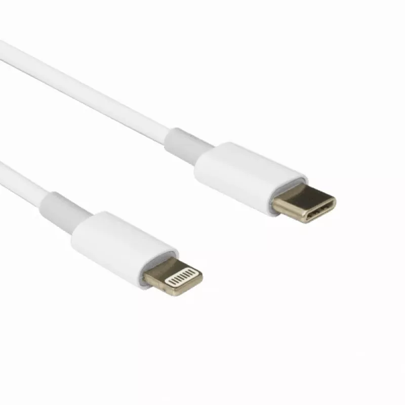 Sbox iPH./8pin M.->TYPEC M. 1M TYPEC-IPH7 bianco
