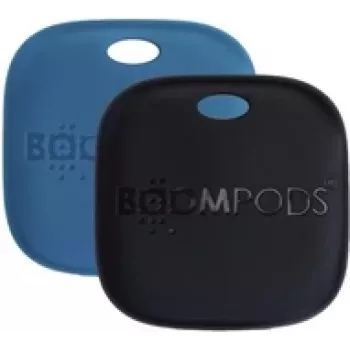 Tag ricaricabili duo pack Boompods Boomtag TARRE2 — blu e nero