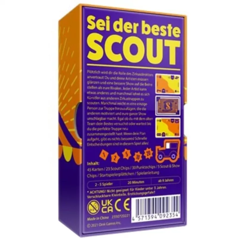 Scout, gioco di carte
