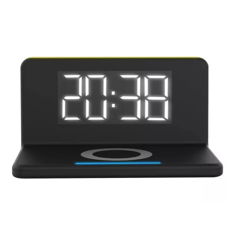 Sveglia digitale Terratec ChargeAir nero giallo 286141