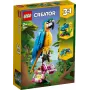LEGO set da costruzione Pappagallo esotico 31136 — modello da esposizione Creator, 253 pezzi, 220×120×110 mm