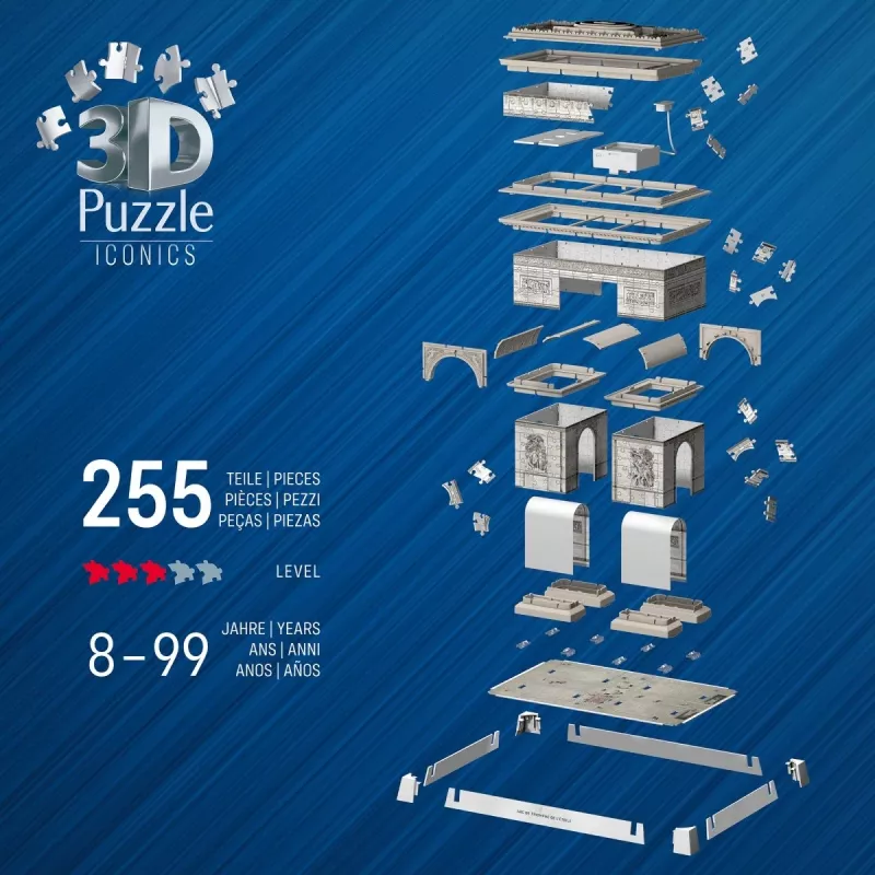 Puzzle 3D Ravensburger 12008029 edificio 269 mm x 239 mm