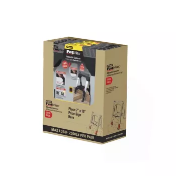 Cavalletto per sega in alluminio Stanley FATMAX 1135 kg portata 2 pz.