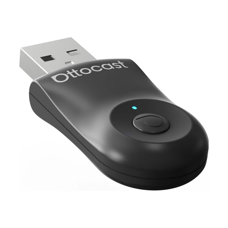 Adattatore 2-in-1 Bluetooth e Wi-Fi per auto, Ottocast CA505-T, senza fili