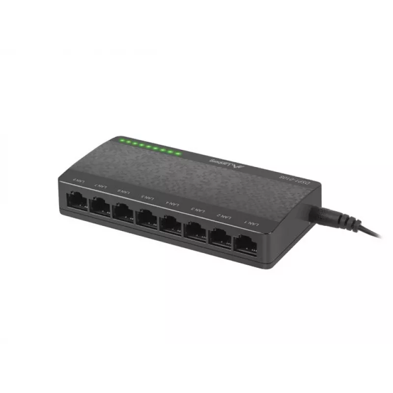 LANBERG DSP1-0108 switch Lanberg DSP1-0108 8 porte 100MB/S desktop
