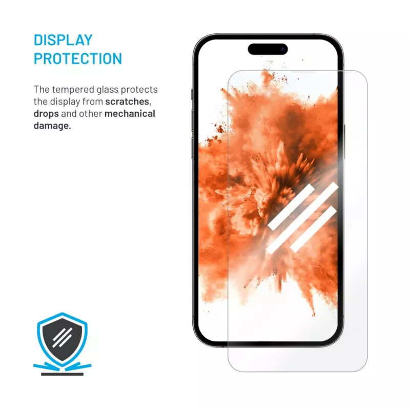 Pellicola protettiva per display FIXED per Samsung Galaxy A17 4G/5G — vetro temperato, trasparente