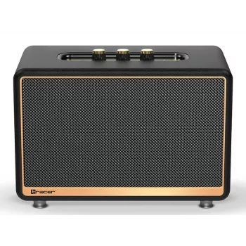Altoparlante stereo portatile TRACER M45 nero — Bluetooth 5.0, 45 W RMS, radio FM, microfono integrato, a batteria
