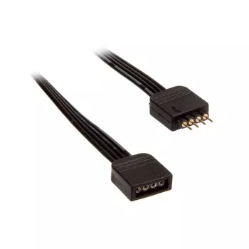 Akasa AK-CBLD01-50BK cavo di prolunga per strip LED, 50 cm, nero