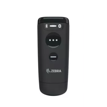 Lettore di codici a barre palmare Zebra CS60 1D/2D LED wireless IP65 nero, Bluetooth/USB, portata 100 m, 83 g