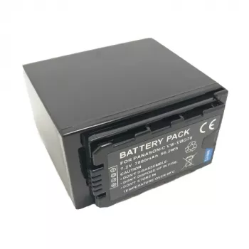 Batteria ricaricabile PANASONIC VW-VBD78, 7800mAh