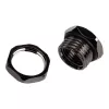 XSPC G1/4 Raccordo passaparete passante per case, Cromo nero