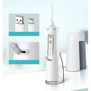 Idropulsore Extralink L8 con batteria ricaricabile 2000 mAh e protezione IPX7