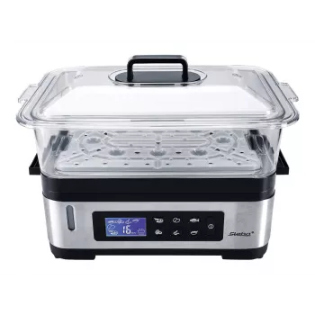 STEBA DG 2 cuocivapore (1200 Watt, acciaio inox / nero) (05.22.00)