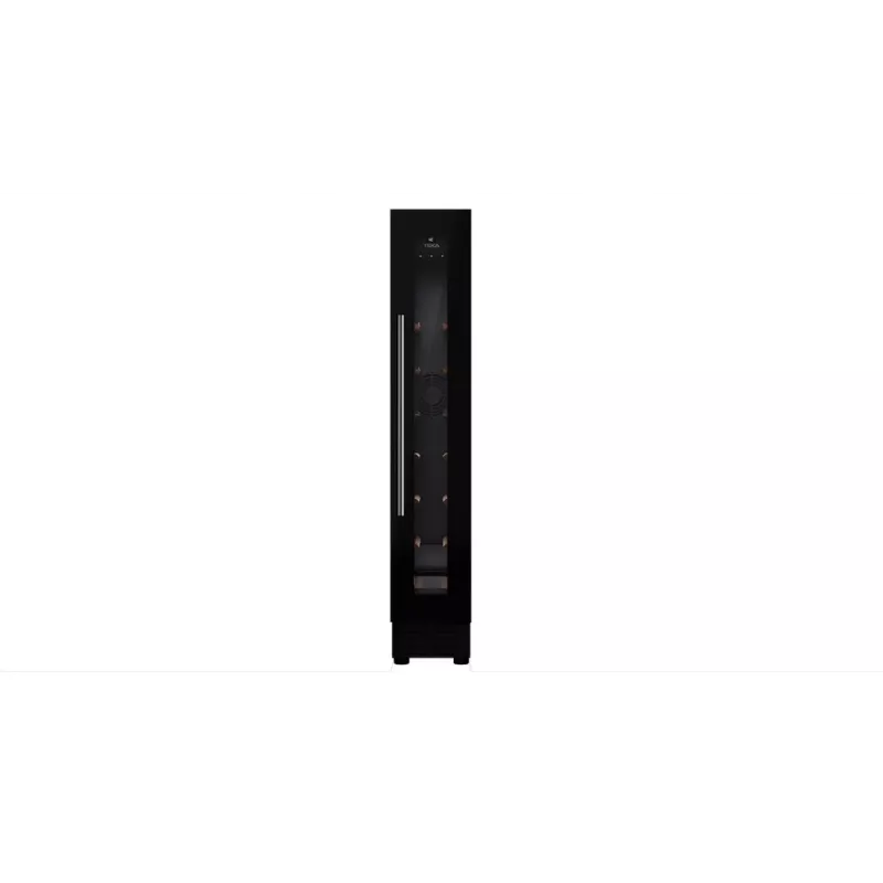 Teka RVU 10008 GBK cantinetta termoelettrica da incasso nera 8 bottiglie