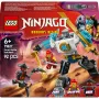 LEGO NINJAGO Set 71827 Mech armatura da combattimento di Zane, 92 pezzi, 2 minifigure, altezza 100 mm, età 6+
