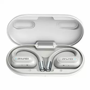 Cuffie Bluetooth 5.4 T93 OWS bianche