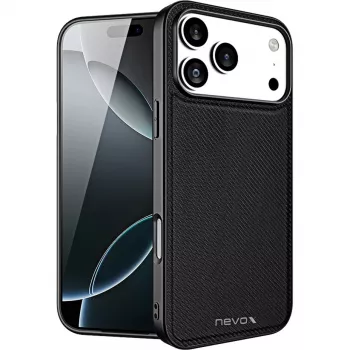 nevox StyleShell NYLO - iPhone 17 Pro Max 6.9 nero (2529)