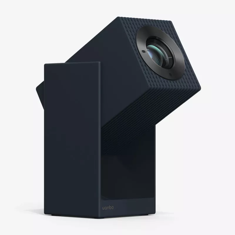 Proiettore LCD portatile WANBO Cube 2 Pro – 500 ANSI lumen, 1080p (1920x1080), LED, autofocus, Android TV, zoom 1,2:1, 8 W, nero