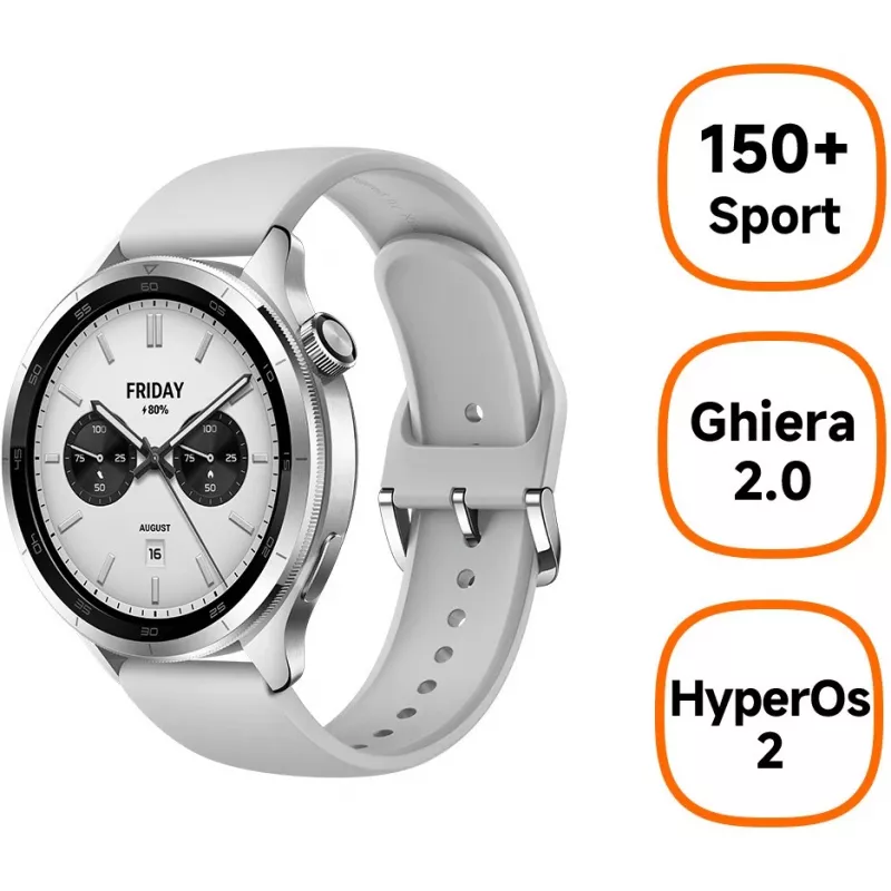 Smartwatch Xiaomi Watch S4 argento
