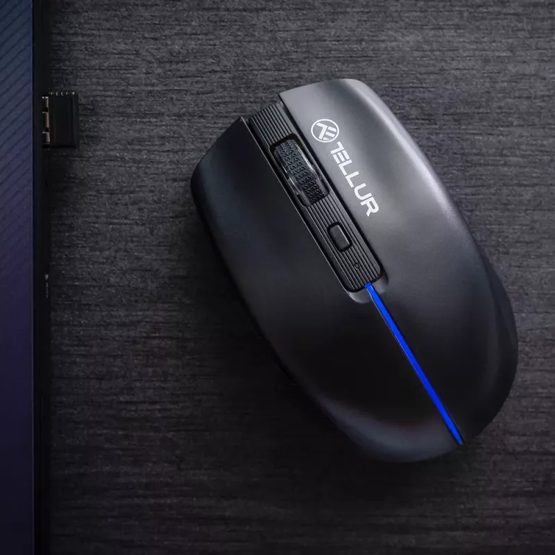 Tellur Silent Click mouse senza fili nero