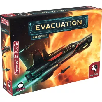 Pegasus Spiele 56260G gioco da tavolo Evacuation