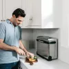 Ninja SP101 singolo 10 L autonomo 2400 W friggitrice ad aria nero, acciaio inox
