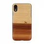 Custodia per smartphone man and wood per iPhone XR — nero, soft shell protettiva