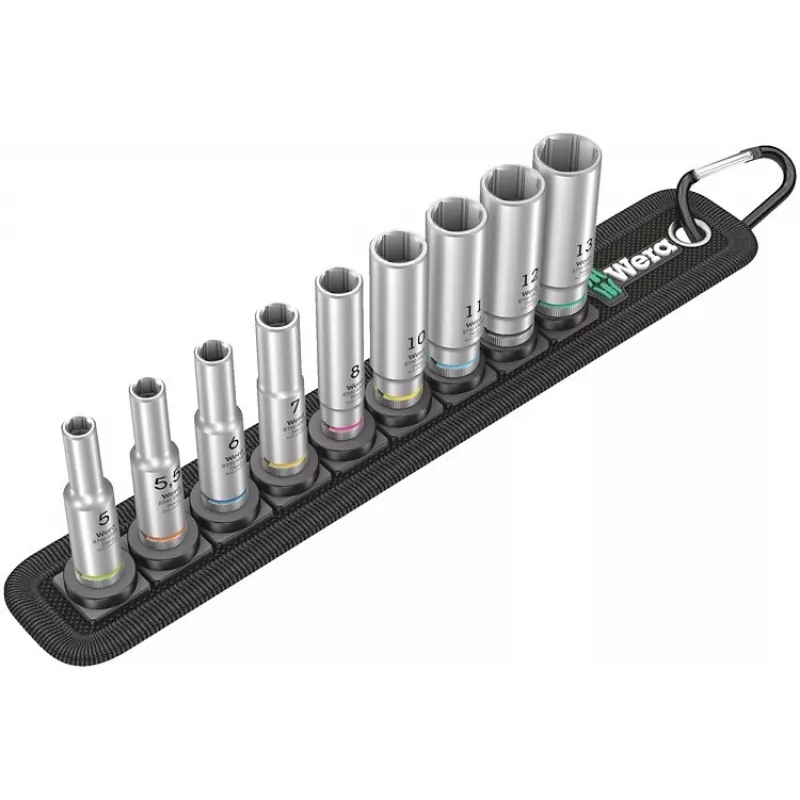 Set chiavi a bussola/a tubo Wera 05004525001