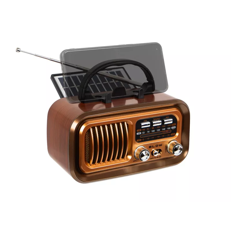 Radio analogica portatile AM/FM RA16 Solar