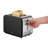 Tostapane TE2052 acciaio inox nero