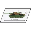 Set di costruzione Cobi modello carro armato Leopard I — 147 pezzi, da 6 anni, marrone/verde
