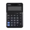 Casio MS-8F calcolatrice da tavolo base, a 8 cifre, a batteria/solare, nera