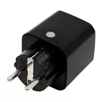 Shelly Plug PM Gen3 Matter 13A presa smart, nero