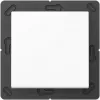 JUNG ENO A 590 WW, trasmettitore a parete meccanico a 2 canali, bianco, termoplastica