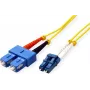 Roline - cavo patch - LC single-mode (M) su SC single-mode (M) - 5 m - fibra ottica - 9/125 micrometri - OS2 - privo di alogeni - giallo (21.15.8794)