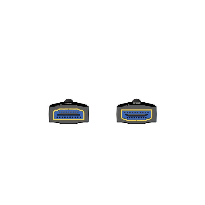Unitek C11072BK-20M cavo HDMI 2.0 AOC in fibra ottica 20 m, 4K 60 Hz, nero