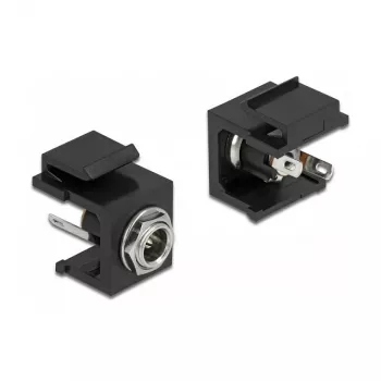 Modulo Keystone DC 5,5 x 2,1 mm connettore femmina DeLOCK 86849