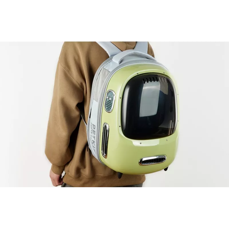 Zaino da viaggio per animali PetKit Breezy 2 (Verde)