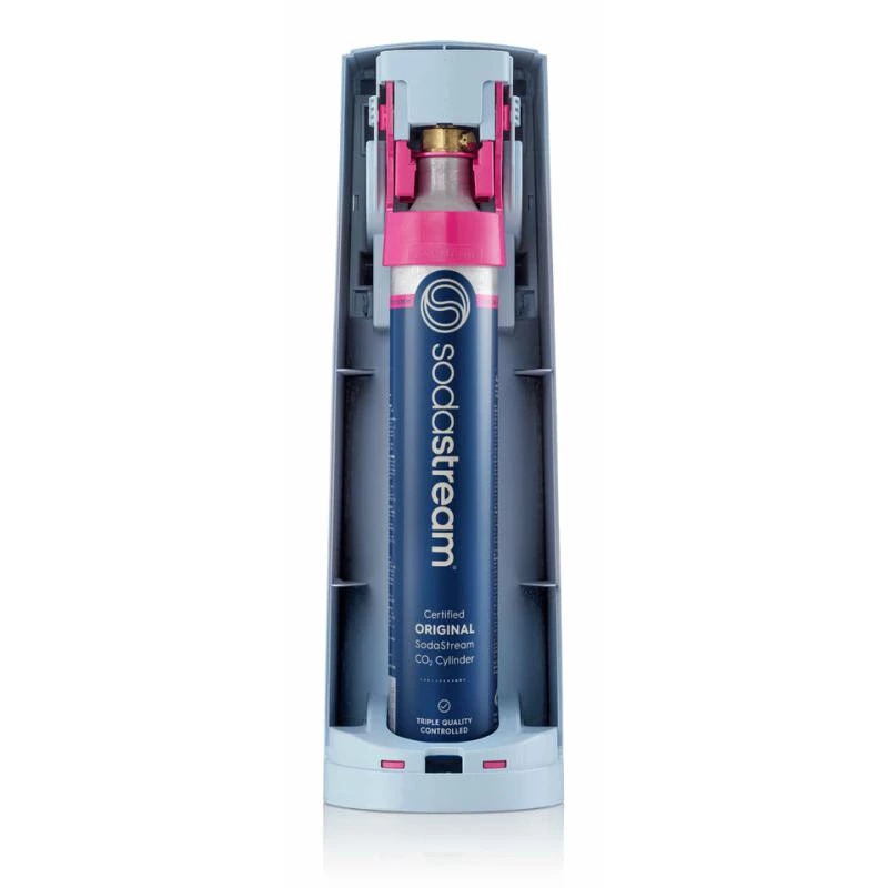 SodaStream macchina per soda Terra azzurro QC con CO2 e bottiglia PET da 1L