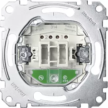 Modulo interruttore a due vie Merten QuickFlex UP 1f Ko Kontroll (MEG3606-0000)