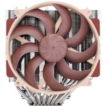 Dissipatore ad aria Noctua NH-D15 G2 HBC, doppia ventola da 140 mm, 1250–1500 RPM, 155,6 m³/h, 12 V, rame, 152×150×168 mm