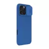 Custodia protettiva Nillkin CamShield Pro per iPhone 16 Pro Max, blu, copertura fotocamera scorrevole