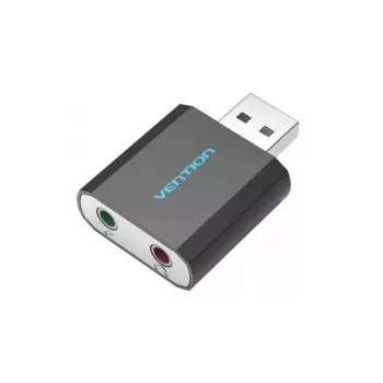 Vention Scheda audio esterna USB nero Metal Type