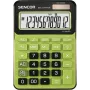 Calcolatrice da tavolo SENCOR SEC 372GN LCD 12 cifre, operazioni di base, alimentazione solare e a batteria