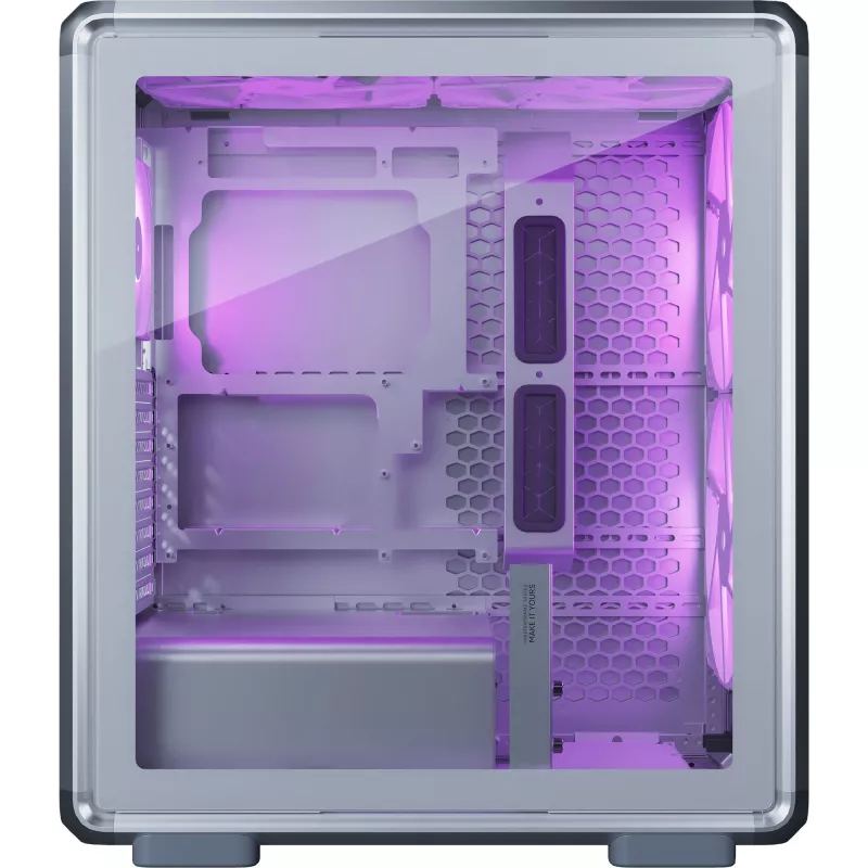 Cooler Master MasterFrame 500 Mesh ARGB case PC Midi Tower, argento, vetro temperato