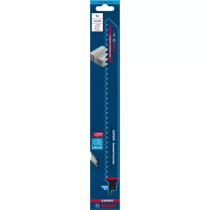 Bosch Expert 2 608 900 410 lama per seghetto alternativo/seghetto a rullo/seghetto a sciabola Carbide 1 pezzo