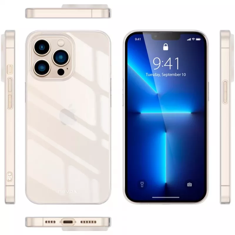 StyleShell Flex, custodia per cellulare trasparente, iPhone 15 Pro Max