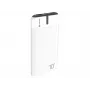 Powerbank EnerGo 10000mAh bianco-nero