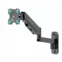 Supporto da parete per monitor ONKRON G150-B per schermi da 34 inch (86,4 cm), VESA 75x75–100x100, fino a 8 kg, inclinabile ±35°, regolabile in altezza, nero